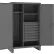 Armoire combinée Global Industrial™ HD à 7 tiroirs, épaisseur 12, 48" de largeur x 24" de profondeur x 78" de hauteur, gris