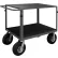 Chariot à instruments Durham Mfg.® avec tablettes plates, capacité de 1 000 lb, 42-11/16" de longueur x 25-1/8" de largeur x 35-1/2" de hauteur