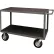 Chariot à instruments Durham Mfg.® avec tablettes plates, capacité de 1 200 lb, 54-1/4" de longueur x 24-1/4" de largeur x 34-1/8" de hauteur