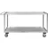 Durham Mfg.® Stock Cart w/ 2 Shelves, Stainless Steel, 1200 lb. Cap., 66"L x 30-1/8"W x 35"H