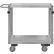 Chariot de stockage Durham Mfg.® avec 2 étagères, en acier inoxydable, capacité de 1 200 lb, 36 7/16" de longueur x 16 3/4" de largeur x 34" de hauteur