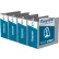 Davis Group Easyview® Premium View Binder, Holds 1000 Sheets, 5" D-Ring, Gray, Pack of 4