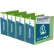 Davis Group Easyview® Premium View Binder, Holds 1000 Sheets, 5" D-Ring, Lime Green, Pack of 4