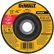 Disque à meuler métallique DeWalt® DW4719, type 27, diamètre 7", grain 24, oxyde d'aluminium - Lot de 10