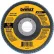 Disque à lamelles DeWalt® DW8353, type 27, 4-1/2" x 7/8", grain 80, zircone - Lot de 10