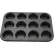 Moule à muffins antiadhésif Winco AMF-12NS, 12 cavités - Lot de 24