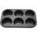 Moule à muffins antiadhésif en fer-blanc Winco AMF-6NS, 6 cavités - Lot de 24