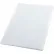 Planche à découper Winco CBH-1520, 15" de long, 20" de large, 3/4" d'épaisseur, blanche - Lot de 6