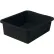 Winco PLW-7K  20.75" x 16.75" x 7" Premium Heavy-Duty Dish Box, Black