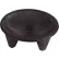 Winco PMP-12 Molcajete Salsa Plate Set, 12 oz, Plastic Resin - Pkg Qty 2