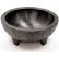 Winco PMSB-4 Molcajete Salsa Bowls, 4 oz, Plastic Resin - Pkg Qty 4