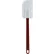 Grattoir Winco PSD-14, résistant à la chaleur jusqu'à 500 °F, 14" de long, en silicone - Lot de 12