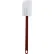 Spatule Winco PSD-16, résistante à la chaleur jusqu'à 500 °F, 16" de long, en silicone - Lot de 12