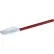 Spatule en forme de bol Winco PSG-16, 16" de long, en silicone - Lot de 12