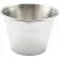 Winco SCP-25 Sauce Cup, 2-1/2 oz, Round, Stainless Steel, 12/Pack