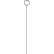 Brochettes en acier Winco SKO-10 avec anneau ovale, 10" de long, 12 par paquet, 5 paquets par carton