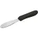 Winco TKP-31 Sandwich Spreader, 3-1/2"L Blade, 4"W, Black Polypropylene Handle - Pkg Qty 24