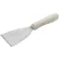 Winco TWP-32 Scraper, 3"L Blade, 4"W, White Polypropylene Handle - Pkg Qty 12