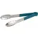 Pince polyvalente Winco UT-9HP-G pour la restauration froide, 9" de long, verte - Lot de 12