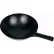 Wok Winco WOK-34, 35,5 cm de diamètre, acier au carbone noir - Lot de 12