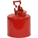Seau de collecte Eagle en tôle galvanisée - Rouge - 5 gallons, 1425