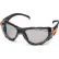 Lunettes de sécurité Elvex® Go-Specs™ à doublure en mousse, verres gris, monture noire