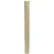 Housse pour borne Post Guard® CL1385V, 4-1/2" de diamètre x 52" de hauteur, beige avec bande blanche