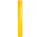 Housse pour borne Post Guard® CL1386FF, 7" de diamètre x 52" de hauteur, jaune, sans ruban adhésif