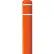 Housse pour borne Post Guard® CL1386H, 7" de diamètre × 60" de hauteur, orange avec bande blanche