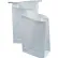 Sacs anti-mal de l'air avec fermeture par ruban adhésif, 4-1/2" de largeur x 2-1/2" de profondeur x 28-1/2" de longueur, 3 mil, blancs, 1 000 pièces par paquet