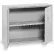 Armoire murale Equipto® Handy, 36" de largeur x 13" de profondeur x 27" de hauteur, livrée montée, gris tourterelle texturé