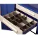 Equipto Wide Drawer / Bolted Shelving 36"W X 24"D X 4 1/2"H 400lb Capacity, Textured Evergreen