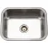 Houzer® ES-2408-1 Undermount Stainless Steel Single Bowl Kitchen Sink
