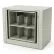 Rotary File Cabinet Starter Unit, Legal, 1 Shelves, Bone White