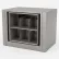 Rotary File Cabinet Starter Unit, Legal, 1 Shelves, Light Gray