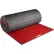 Tapis de sport EZ Flex, tapis de fitness antimicrobien, épaisseur : 1-3/8", dimensions : 6' x 42', couleur : rouge