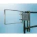 Barrière de sécurité à fermeture automatique de la série A de FabEnCo, en acier au carbone galvanisé, à fixation par serrage, adaptée aux ouvertures de 22 à 24,5 pouces