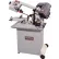 Scie à ruban King Industrial® 5" x 6" à double pivot pour la découpe des métaux