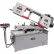 Scie à ruban King Industrial® à vitesse variable pour la coupe de métaux, 10" x 18", 230 V