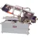 Scie à ruban pivotante King Industrial® 9" x 18" pour la découpe des métaux, 220 V