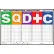 Visual Workplace Acrylic Dry Erase Board KPI-SQD+C, 1/8" Thick, 72"W x 48"H