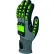 Gants Delta Plus Winter Impact, paume à double revêtement en nitrile, taille M, noir/gris - Lot de 6
