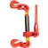 ANCRA Attache Cargo® à poignée rabattable G70, compatible avec des chaînes de 3/8" à 1/2" - Lot de 2