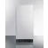 Summit Built In Freestanding Refrigerator, 3 Cu. Ft. Cap., Black