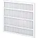 Filtre à air plissé Global Industrial™, 20 x 20 x 1", MERV 8, capacité standard, autoportant - Quantité par lot 12