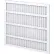 Filtre à air plissé Global Industrial™, 22 x 22 x 1", MERV 8, capacité standard, autoportant - Quantité par lot 12