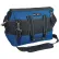 REED Instruments Industrial Tool Bag, 23 Pockets, 16-1/2''L x 12-1/2''W x 9-1/2''H, Black/Blue