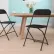 Chaise pliante en plastique Flash Furniture - Noire - Lot de 10