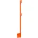 BuilderGear® Door Guard, 60" L x 1-1/2" W x 9-1/2" H, Orange, 2/Box - Pkg Qty 2