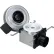Ventilateur de salle de bain Fantech PB110L7, 120 V, monophasé, 110 CFM, 7 W DEL Conduit lumineux de 4 pouces, certifié Energy Star